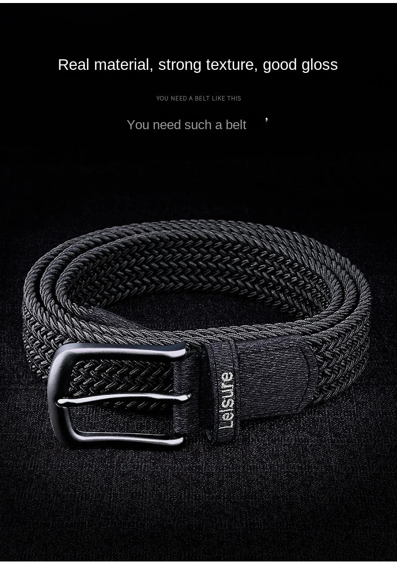Men's Elastic, Breathable, Multi-Functional Belt
