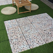 Giấy Dán Tường Chống Trượt - Gạch Nhựa Lót Sàn Ngoài Trời