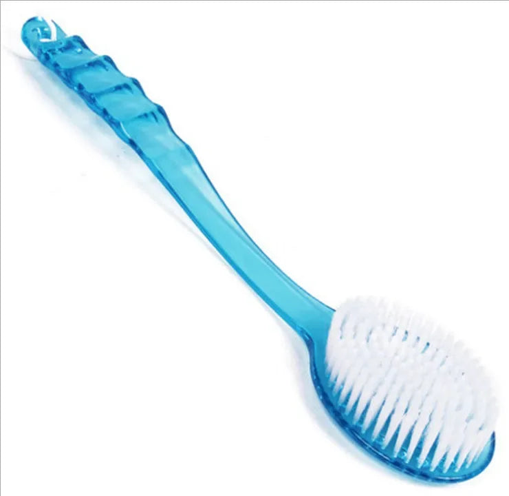 Plastic Back Bath Brush with Handle Exfoliating