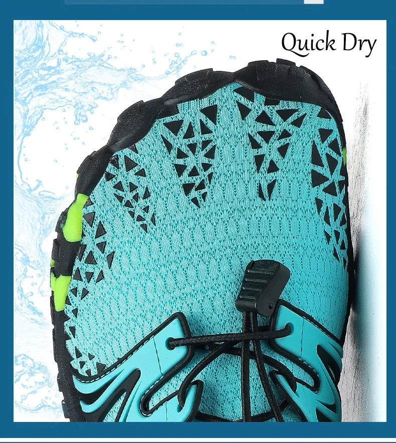 Unisex Water Shoes Quick-Dry Aqua Shoes Drainage Wading Shoes Beach Sports Swim Sandals Yoga Barefoot Diving Surfing Sneakers