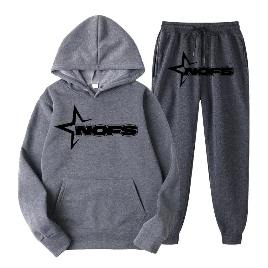 2025 Unisex Fashion Set - Hoodie &amp; Pants