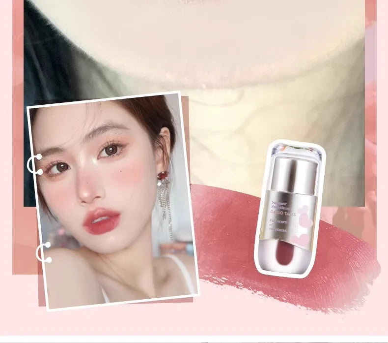 New GoGoTales Chubby Ding Water Mist Non-sticky Lip Gloss Matte Lip Glaze Watery Velvet Cheap Korean Lipsticks Cosmetics Makeups