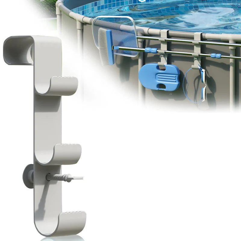 Giỏ Đựng Đồ Bên Hồ Bơi Kèm Khay Cốc Tiện Lợi