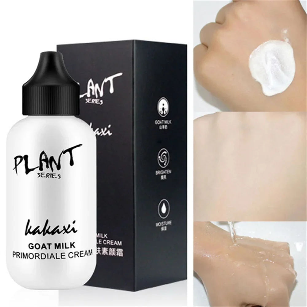 Kem Nền Sữa Dê Chuyên Nghiệp Trắng Da Che Phủ Tối Ưu