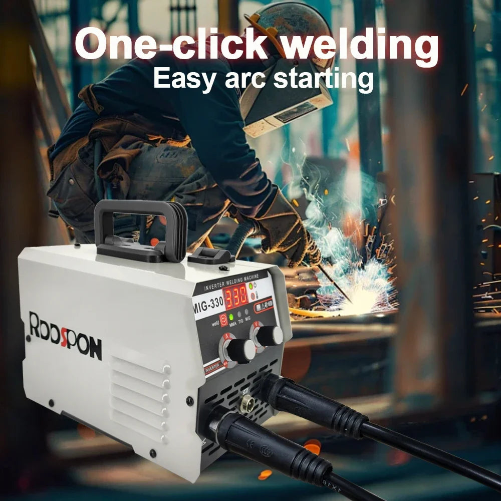 3in1 MIG TIG ARC Welding Machine 330A Automatic LED Screen