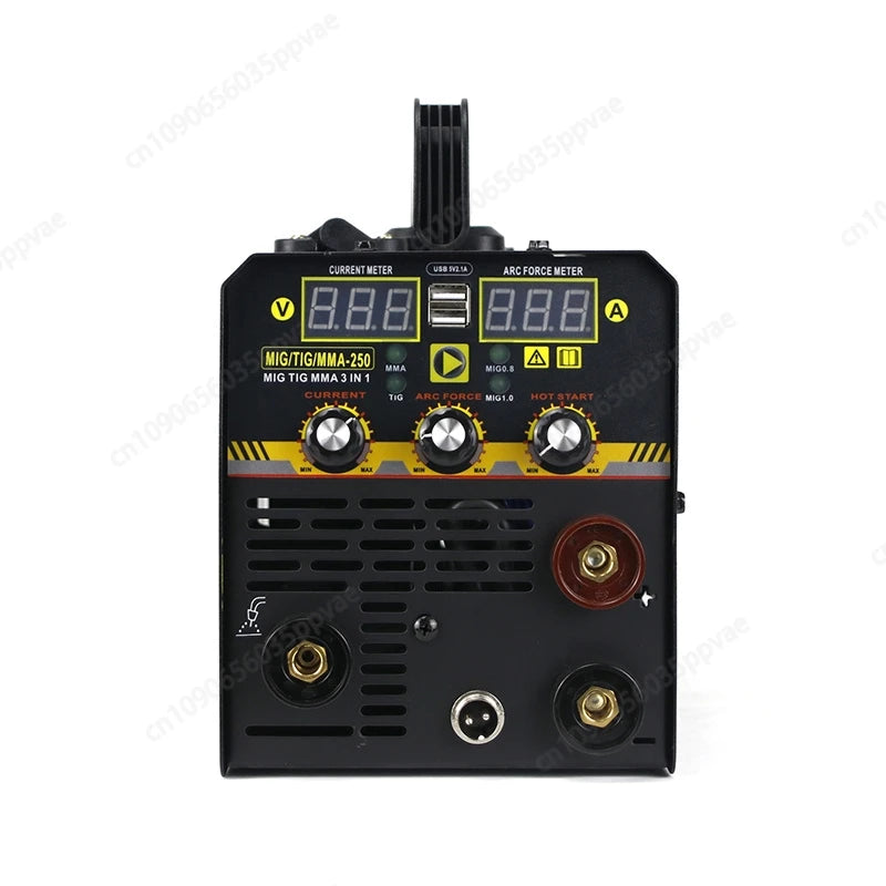 220V Gasless MIG Welder 3 In 1 Portable Welding Machine With TIG MMA ARC Functions For Home Garage Auto Repair Lightweight 7KG