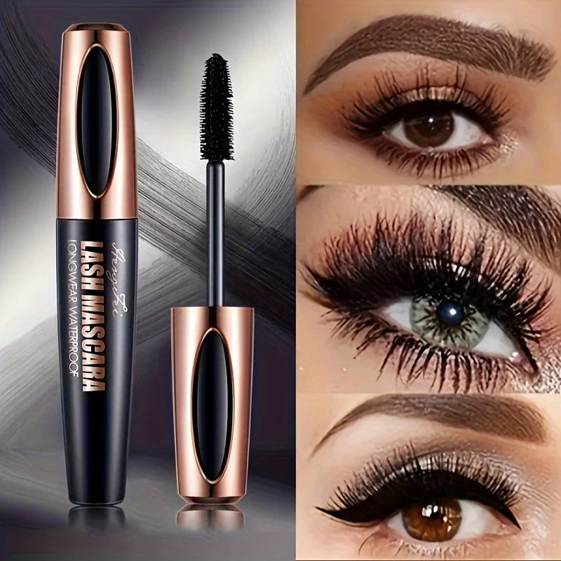 4D Mascara Super Thick, Waterproof, Smudge-Free, Natural