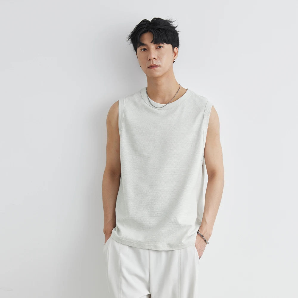 Áo Thun Nam Mùa Hè Thoáng Khí Tập Gym Không Tay