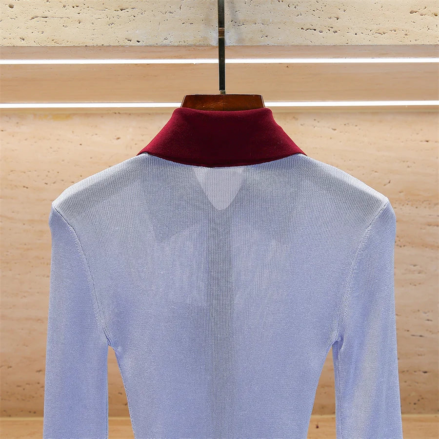 Women's Bodysuit Sexy Lapel Collar Y2K Fall 2025