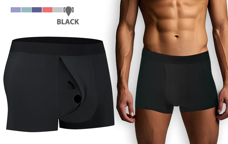 Men's Breathable Pouch Underwear Supports Phimosis Treatment