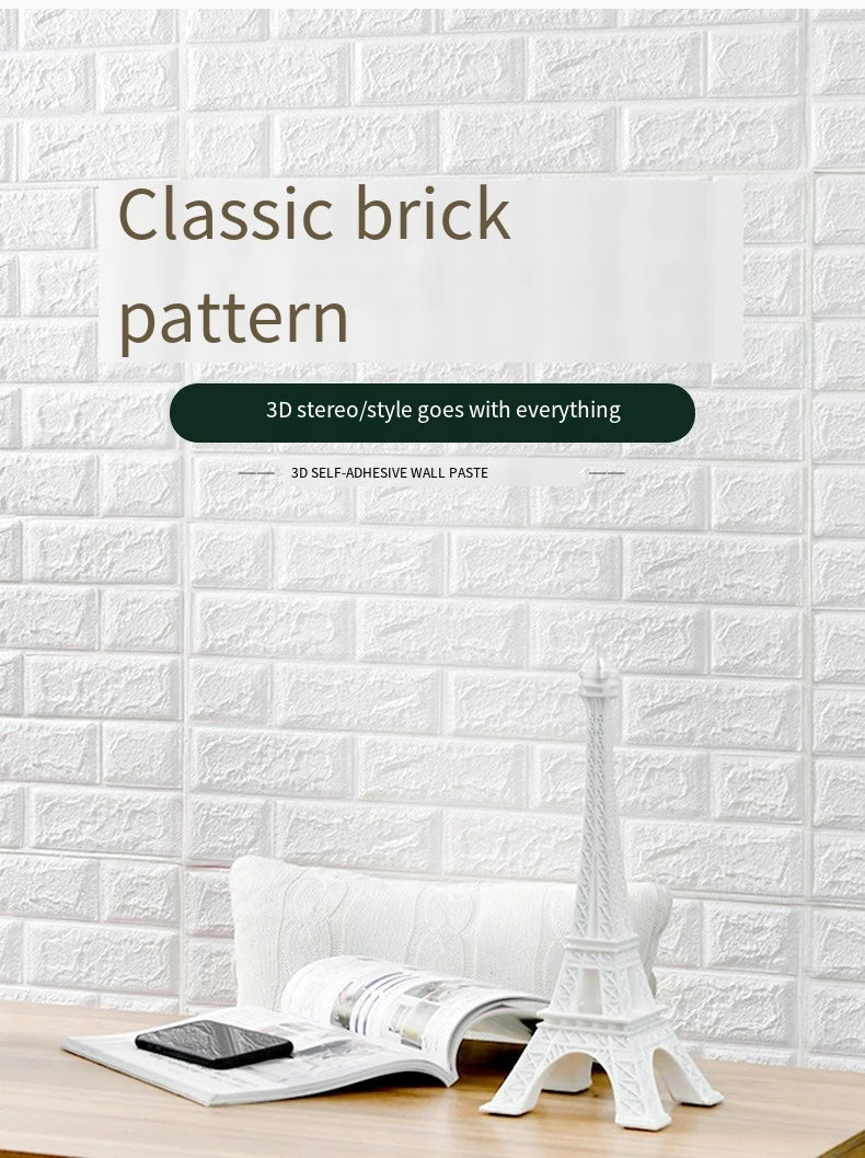 Decal Dán Tường Chống Nước Trang Trí Bếp Phòng Ngủ