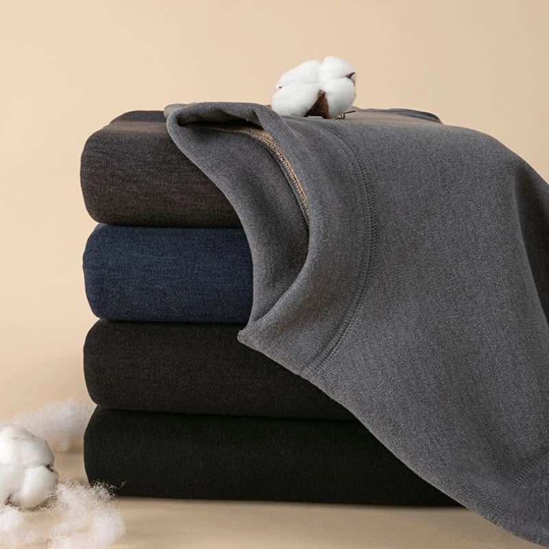 Men's Thick Velvet Thermal Underwear Set XL-4XL