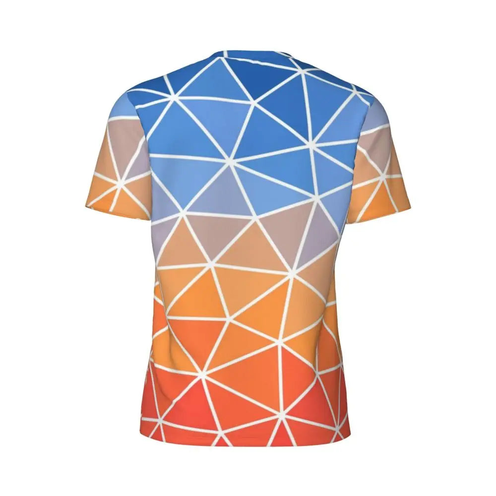 Áo Thun Nam Ombre Tím Hồng Thời Trang Hè Đầy Phong Cách