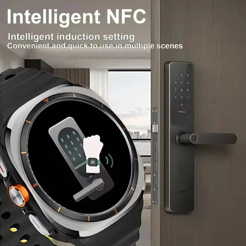 SmartWatch Ultra 5G - Màn hình AMOLED, Camera 8MP IP68