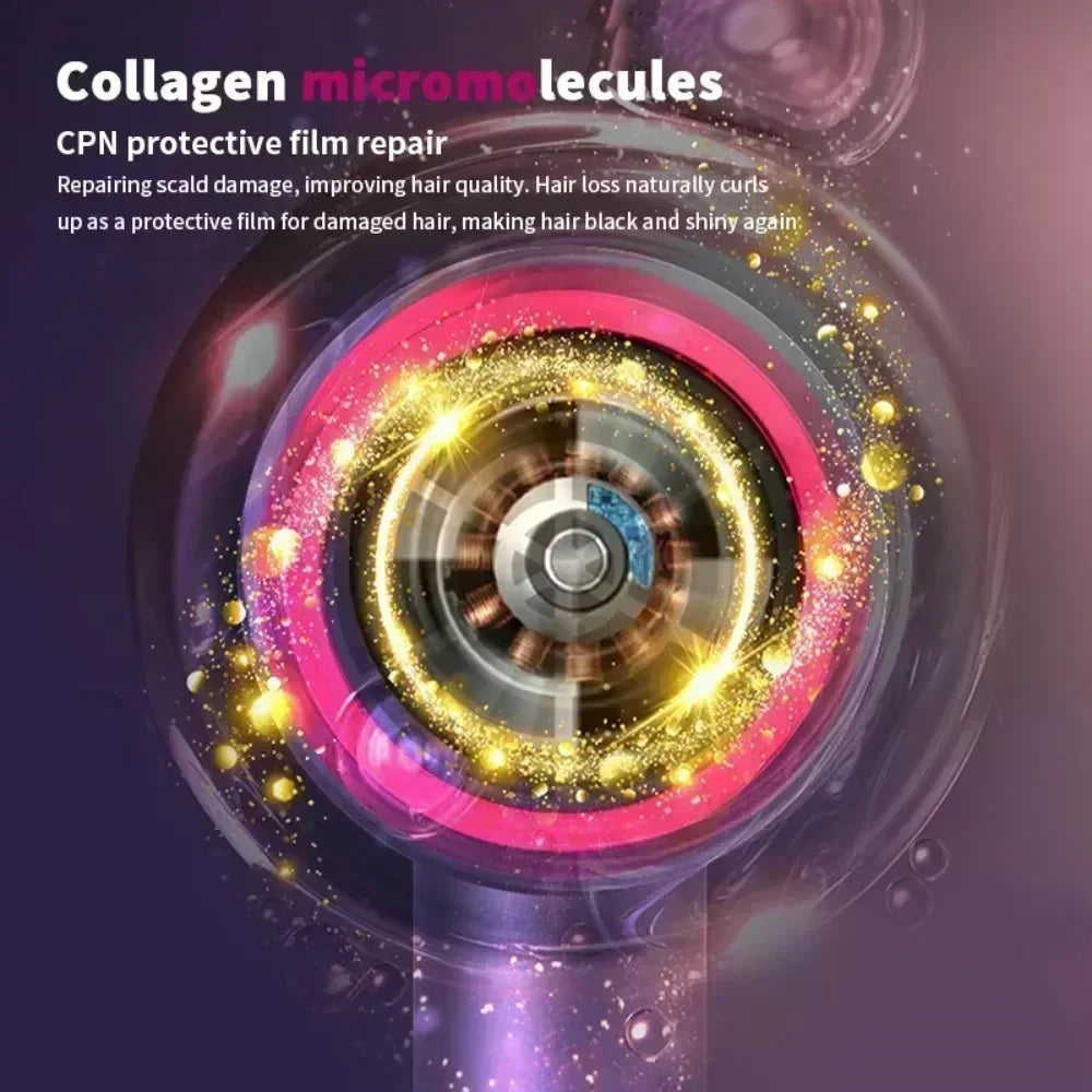 Professional 5-in-1 Hair Dryer - Multi-Function Hot and Cold