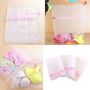 Washing Accessories 3 Sizes Zippered Laundry Zipper Fine and Coarse Net Clothes Protection Net Foldable Bra Underwear Socks