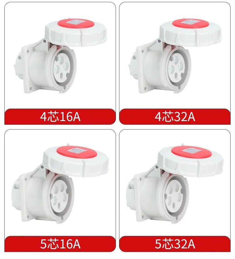 Đầu Nối Công Nghiệp Chống Nước IP67 - Nylon Chịu Nhiệt - Daisan Mart