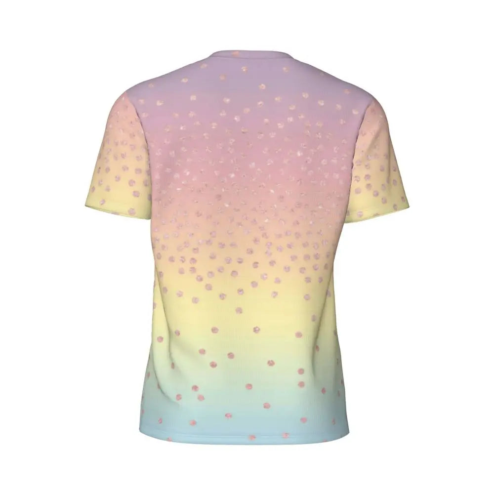 Áo Thun Nam Ombre Tím Hồng Thời Trang Hè Đầy Phong Cách