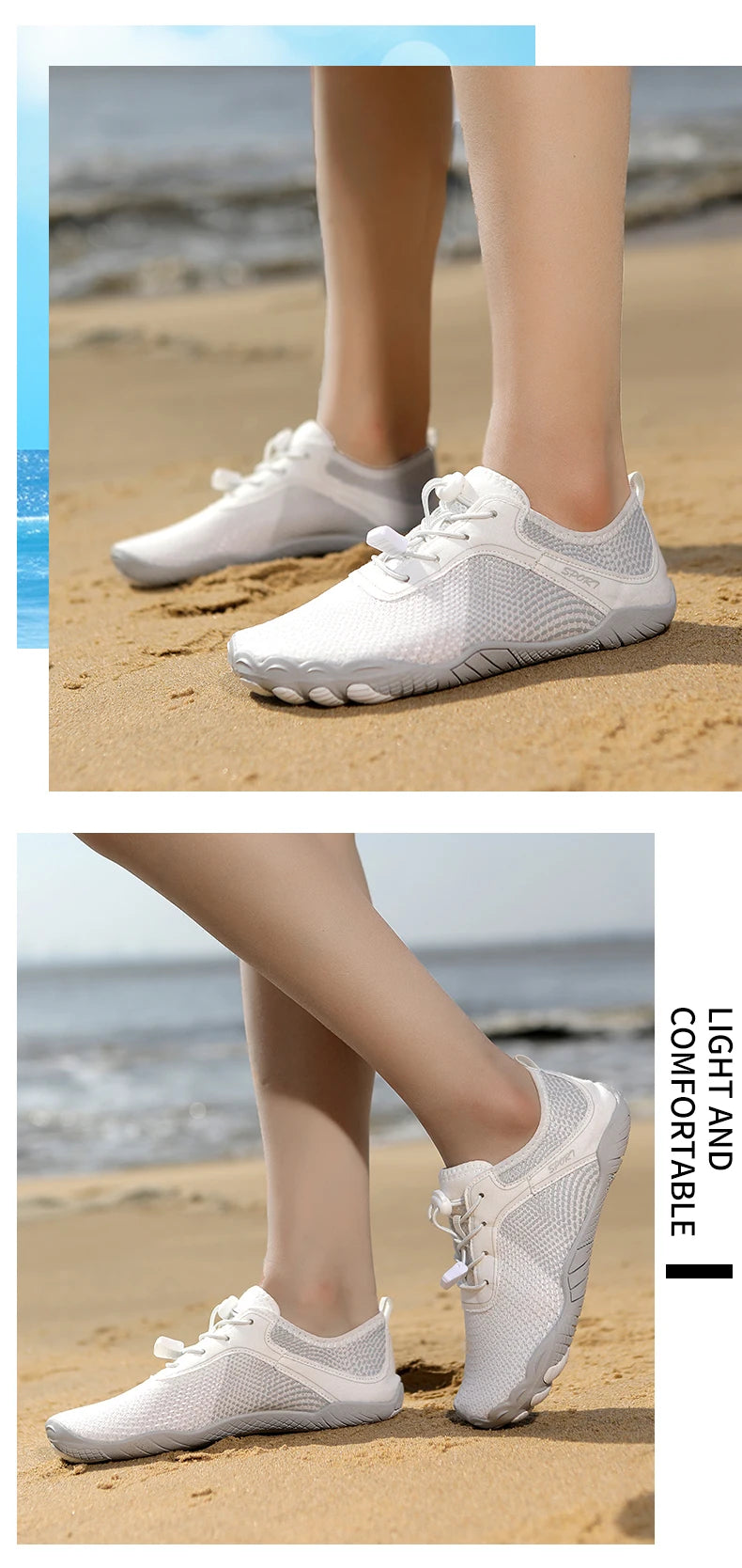 ###Giày Lội Nhanh Khô Chống Trượt Đa Năng Unisex