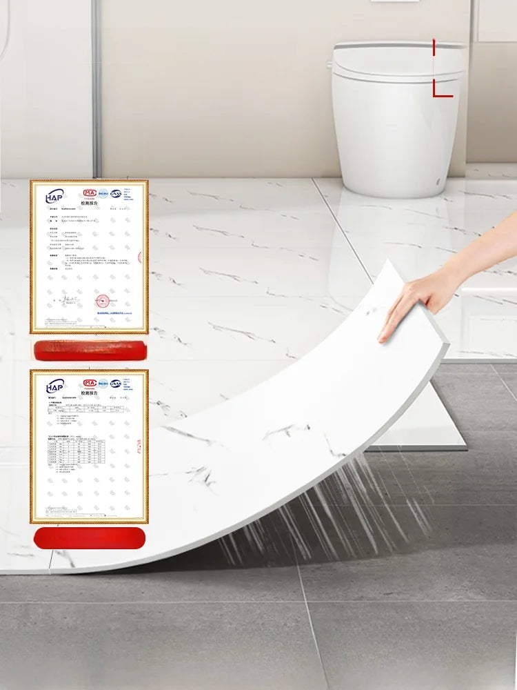 Gạch Dán Sàn Chống Trượt Batoom PVC Trang Trí Bếp