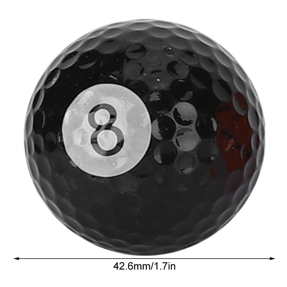 Set of 6 Portable Golf Balls for Convenient Practice &amp; Competition