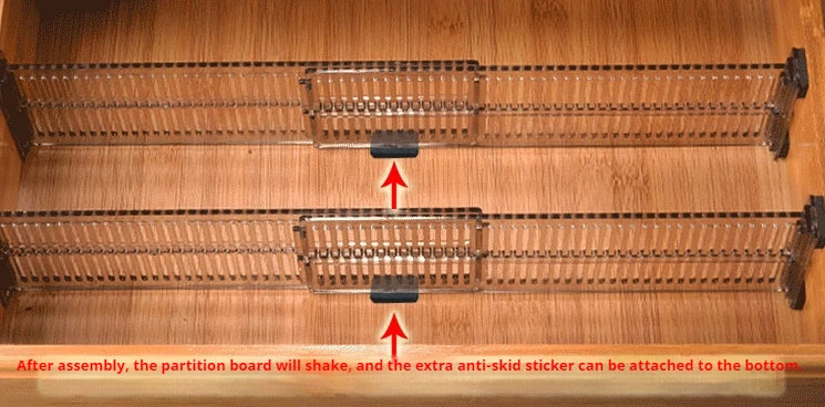 Ngăn Chia Ngăn Kéo Đa Năng Điều Chỉnh Đựng Đồ Dùng