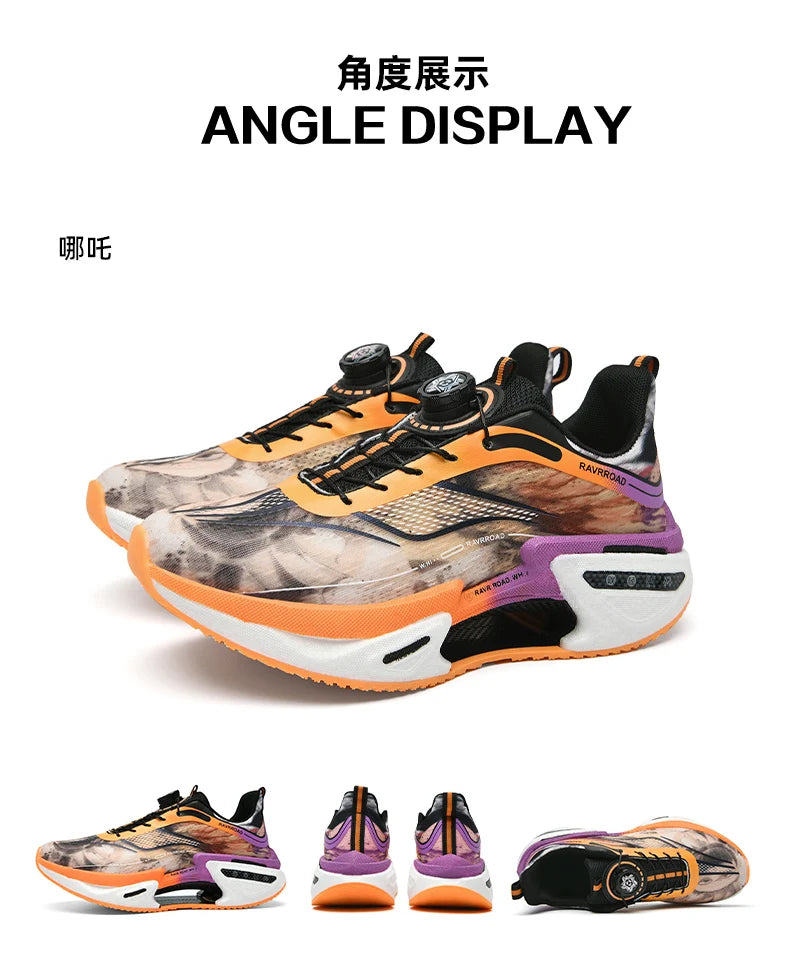 Giày Thể Thao Carbon Đệm Khí Nhẹ Chống Trượt Marathon