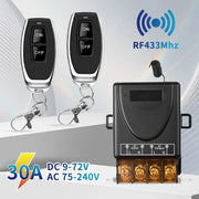 Smart Switch 433MHz Remote Control 30A