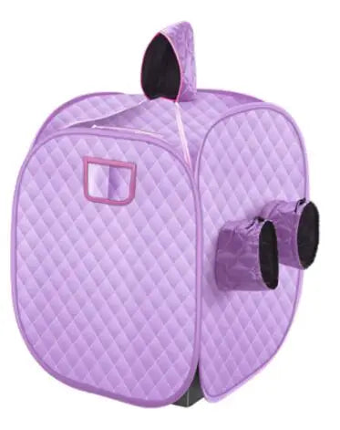Portable Folding Steam Sauna SPA Room Tent Box without Steamer for One Person or Two People Weight Loss Full Body Slimming