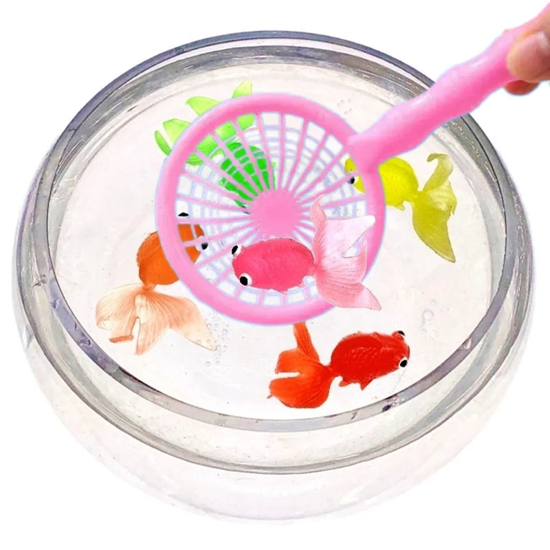 Simulated Goldfish/Gemstone Plastic Summer Pool Decoration Fishing Accessory Diving Prop Entertainment Water Play Equipment TMZ