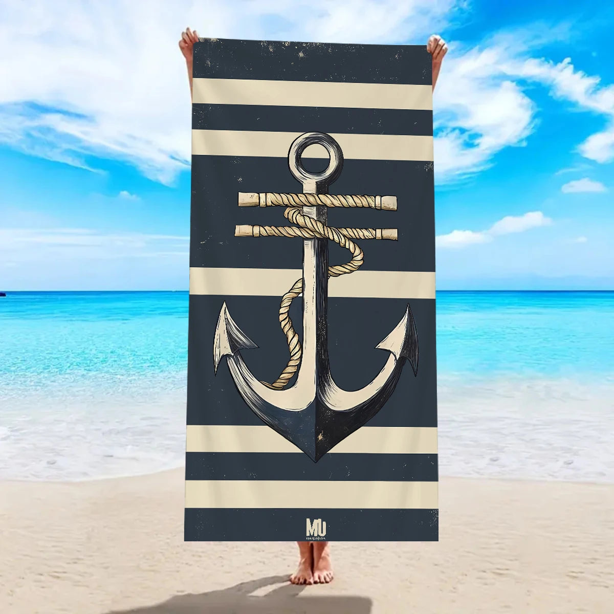 Khăn Đa Năng Sọc Neo - Du Lịch & Thể Thao