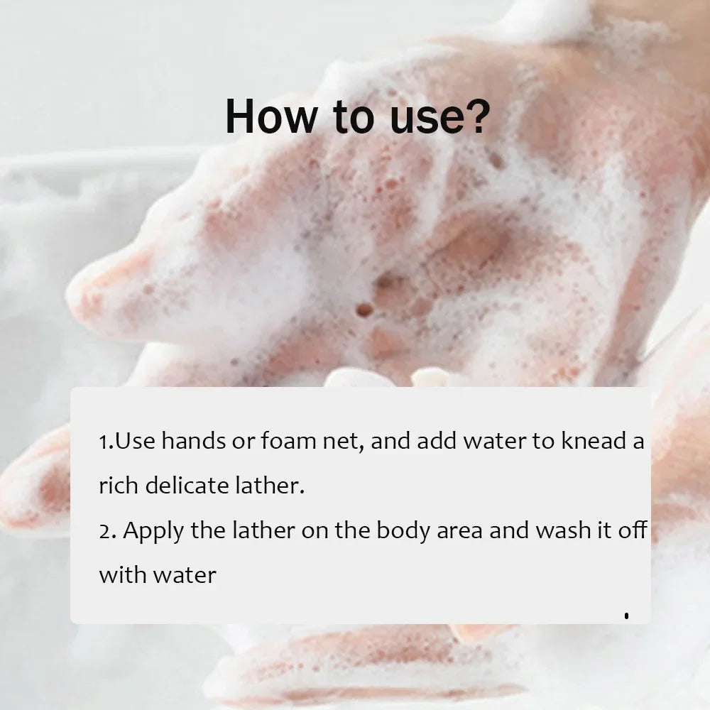 Wash Soap For Facial Body Hand Make Soap Bar Deep Cleaning Moisturizing Soap Women Wash Soap Wash Deodorants Vaginal Care Soap