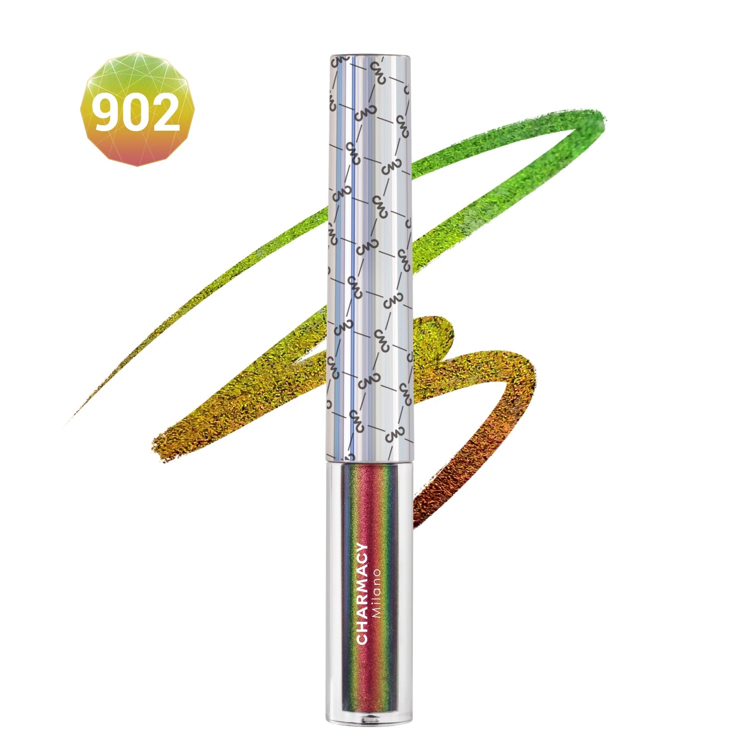 Kẻ Mắt Nhũ 2 Màu CHARMACY Lâu Trôi, Không Lem