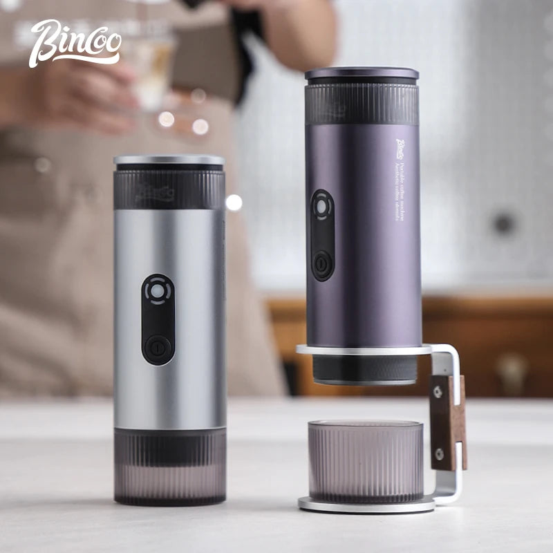 Bincoo Portable Electric Espresso Coffee Maker for Camping Wireless Heating Concentrated Extraction Coffee Machine Red Dot Award - Daisan Mart