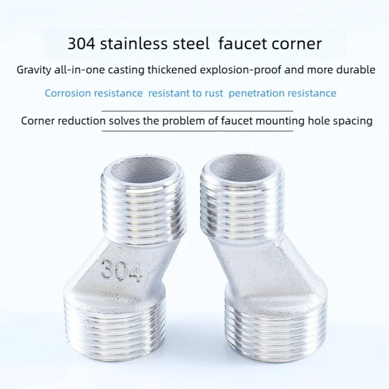 ###Phụ Kiện Phòng Tắm: Đầu Nối Chân Vòi Góc Treo Tường