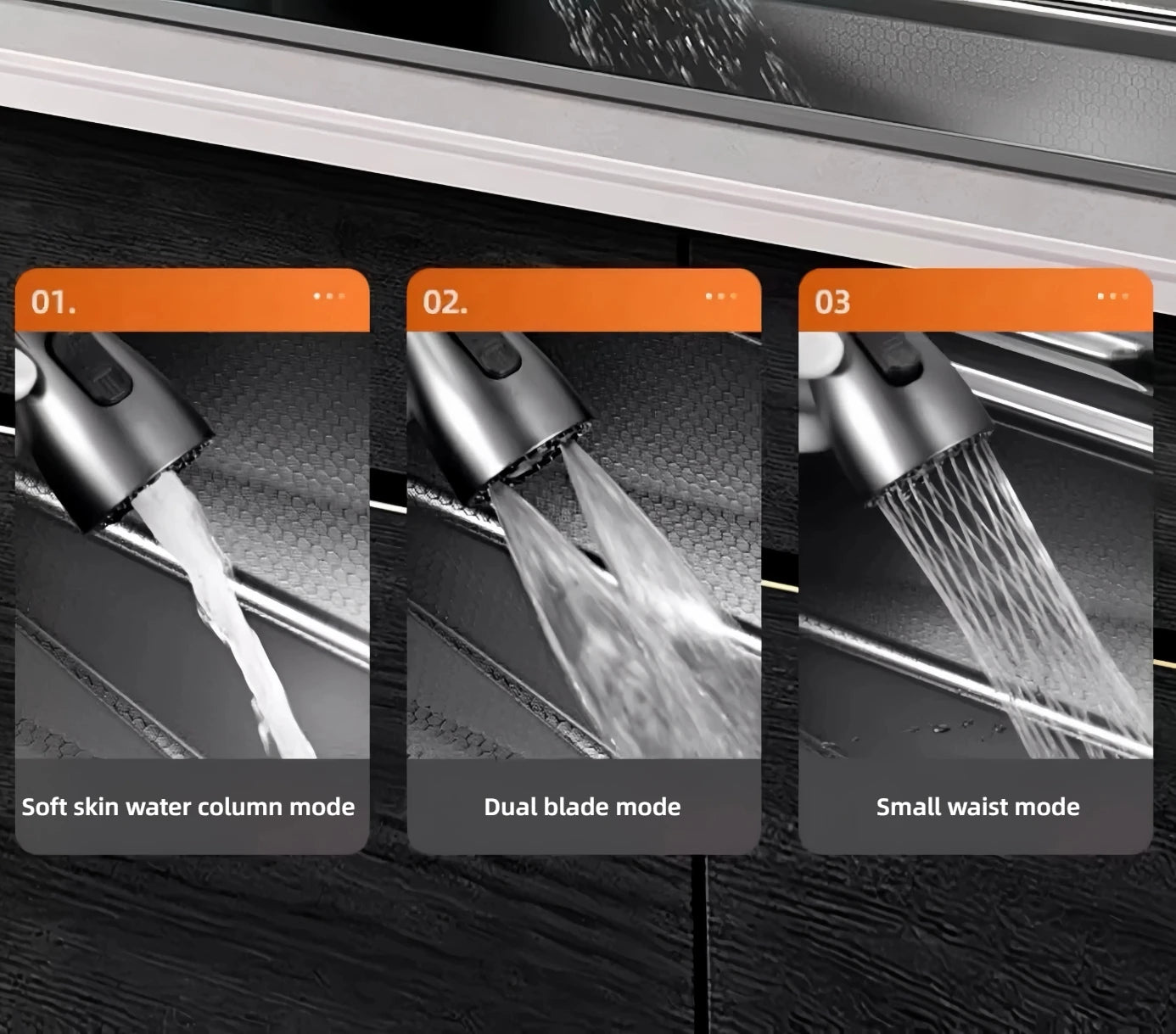 304 Multi-Function Sink with LED Light &amp; Digital Display