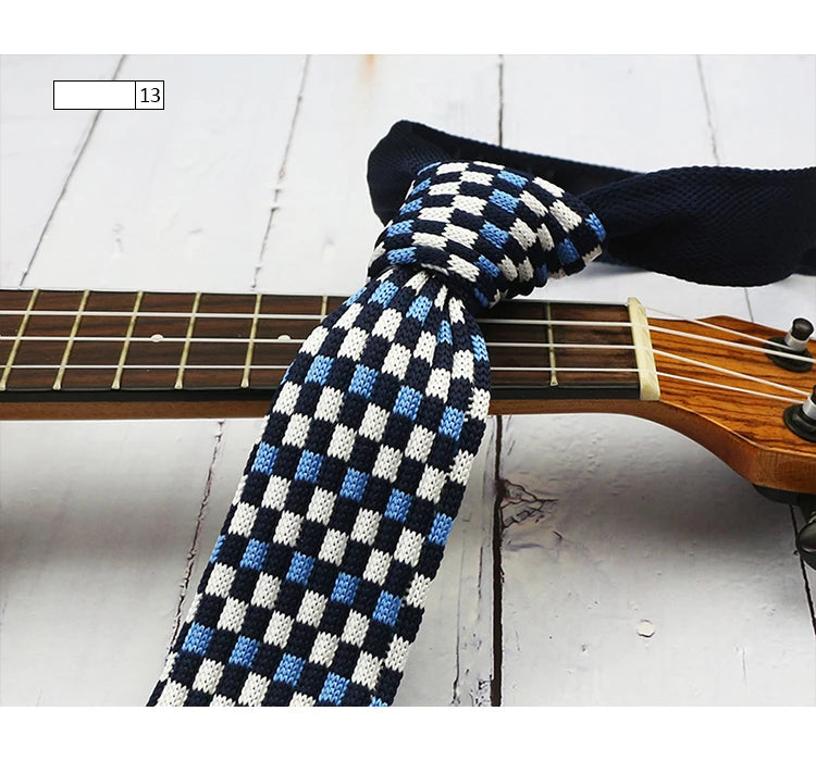 5.5公分條紋羊毛領帶，男士款，青春洋溢的韓式風格