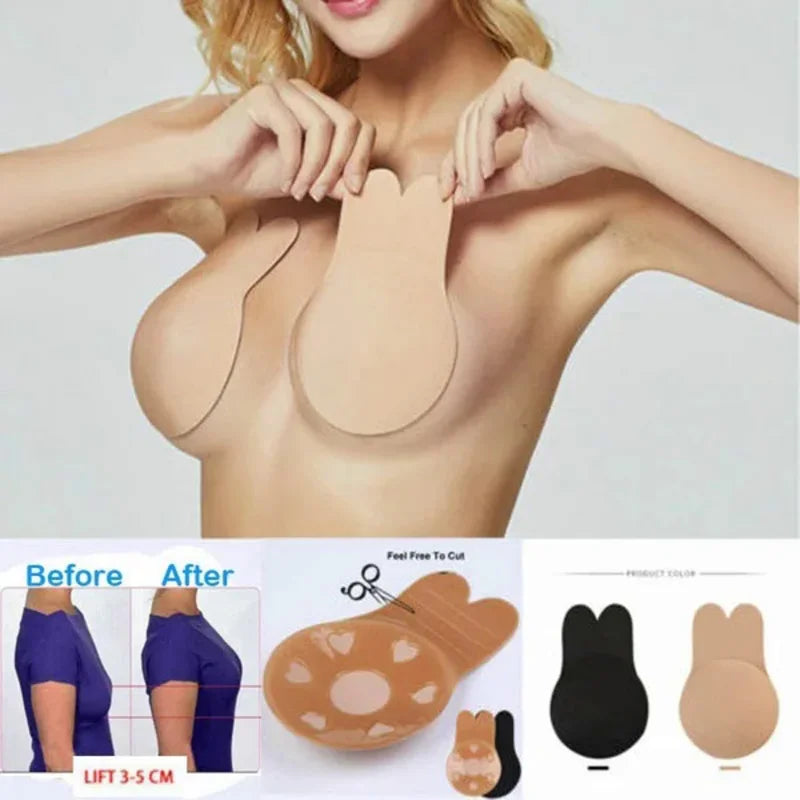 Invisible Bra Wireless Breast Enhancement Silicone Adhesive