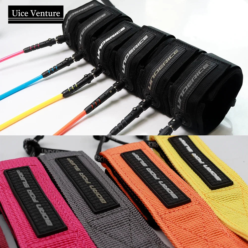 SUP Board Surf Leash 6/7FT Surfboard Rope Surf Rope Surfboard Leash TPU Stainless Inflatable Paddle Board Longboard Foot Rope