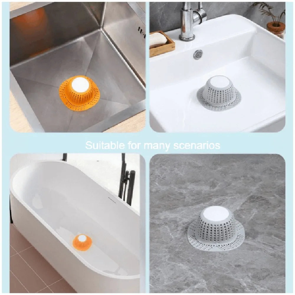 Silicone Garbage Stopper for Kitchen &amp; Bathroom