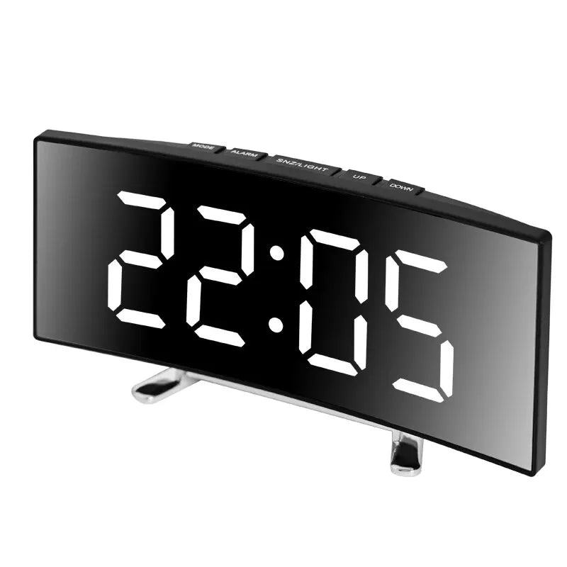 Multi-function Dual Mirror LED Digital Clock for Bedroom