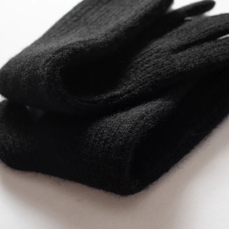 Găng Tay Nữ Len Cashmere Mềm Ấm, Cảm Ứng Mùa Đông - Daisan Mart