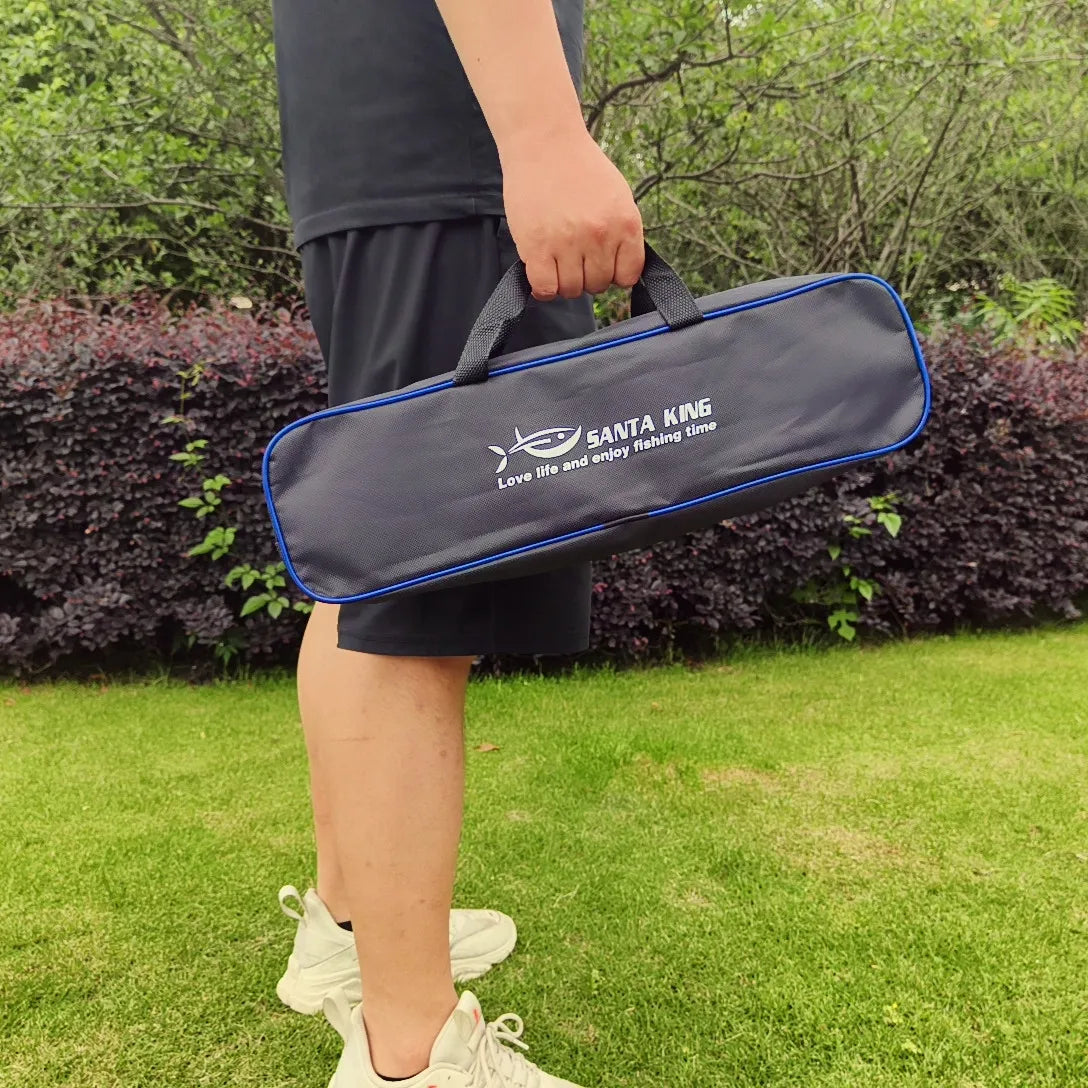 Bộ Cần Câu Cá Carbon Xếp Gọn 1.8m/2.1m Kèm Máy Câu