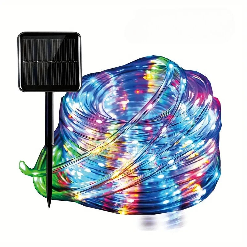 8 Modes Waterproof Solar Light String 50-300 LED