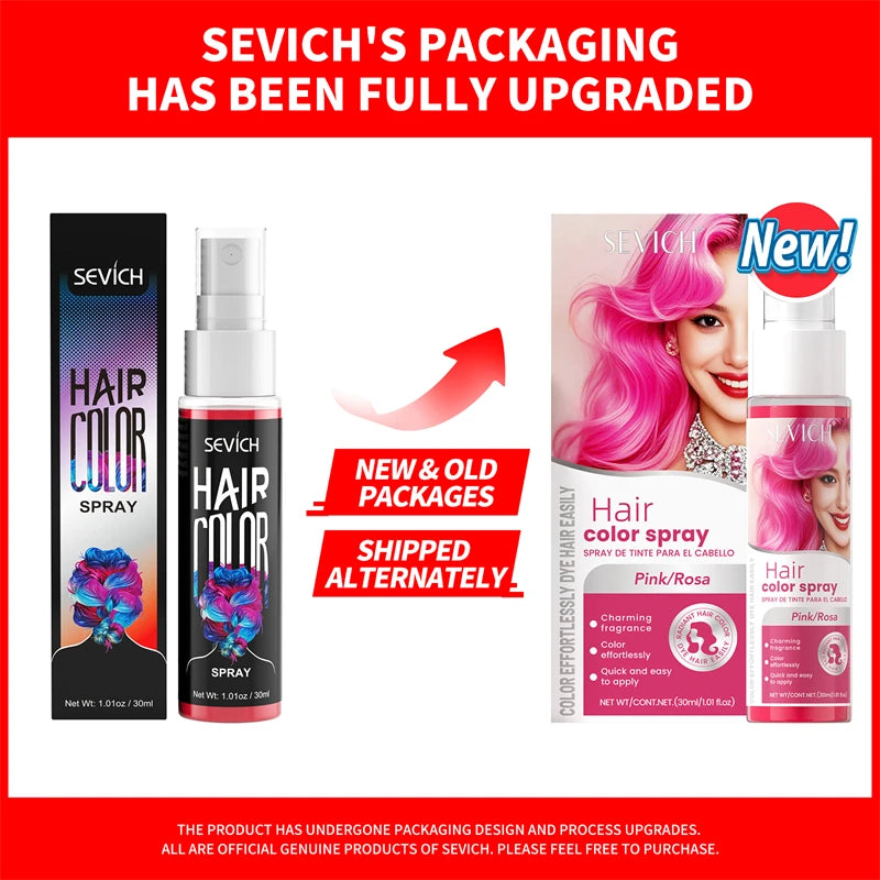 Hair Dye Spray 30ml - Fashionable Temporary Color
