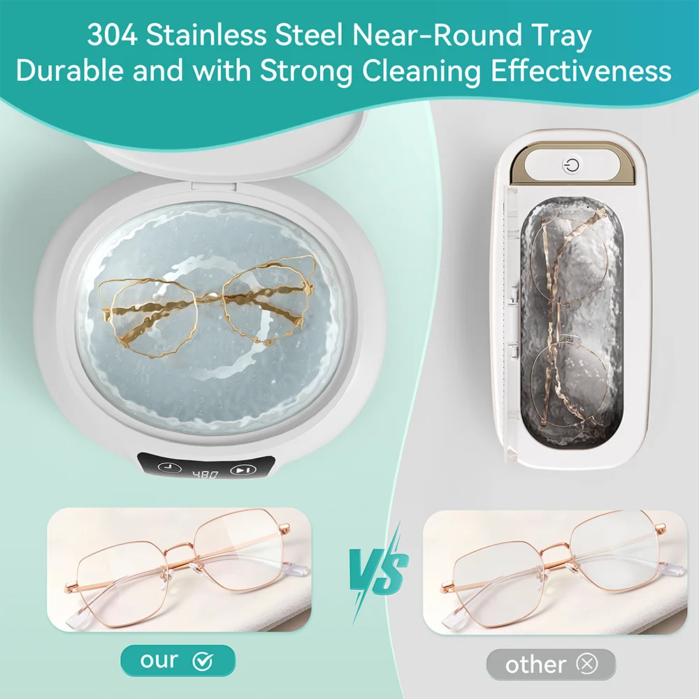 700ml large Ultrasonic Cleaner Bath Timer for Jewelry Parts Glasses Manicure Stones Cutters Dental Razor Brush Ultrasound Sonic