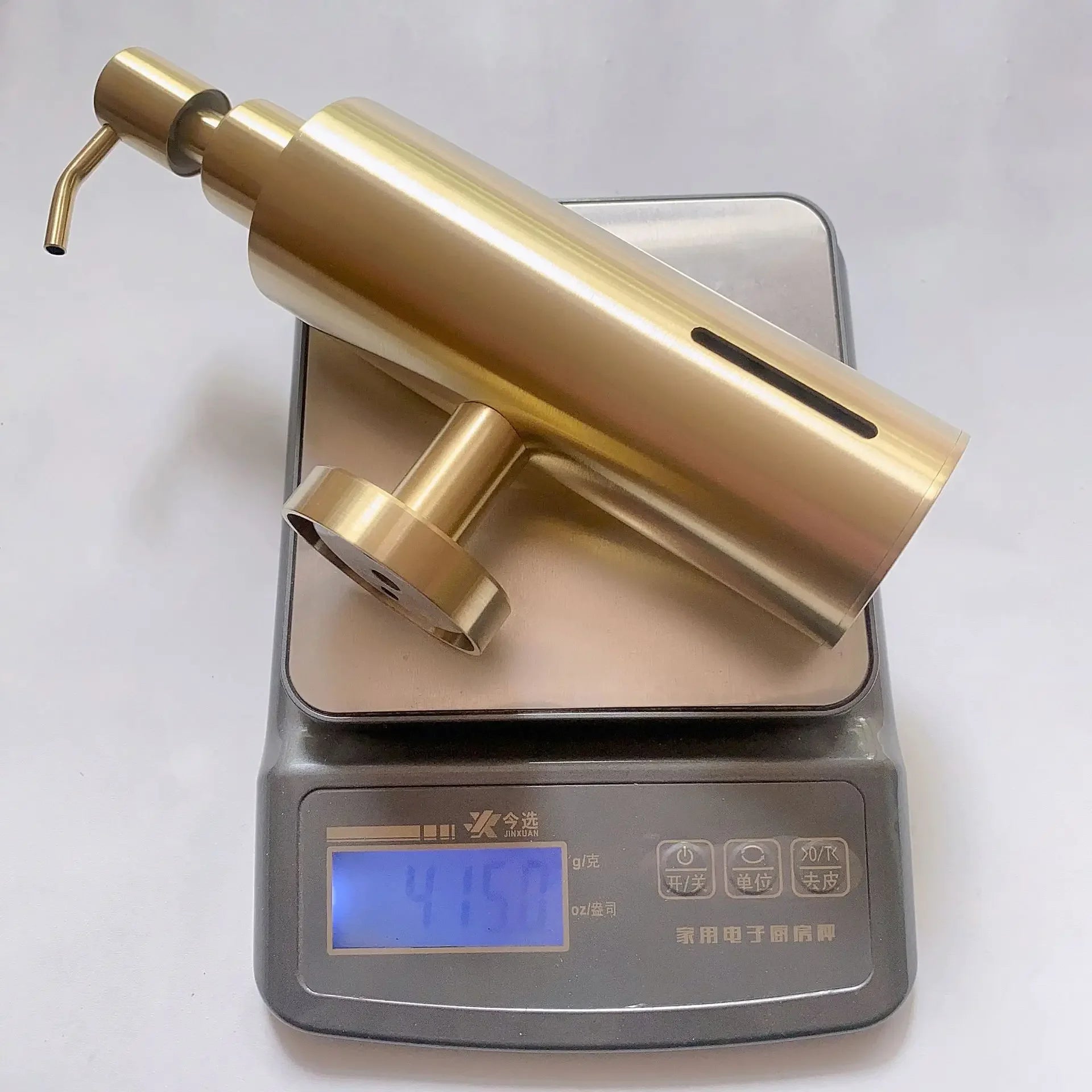 Bình Xà Phòng Inox 250ML Treo Tường Vàng Đen Khách Sạn - Daisan Mart