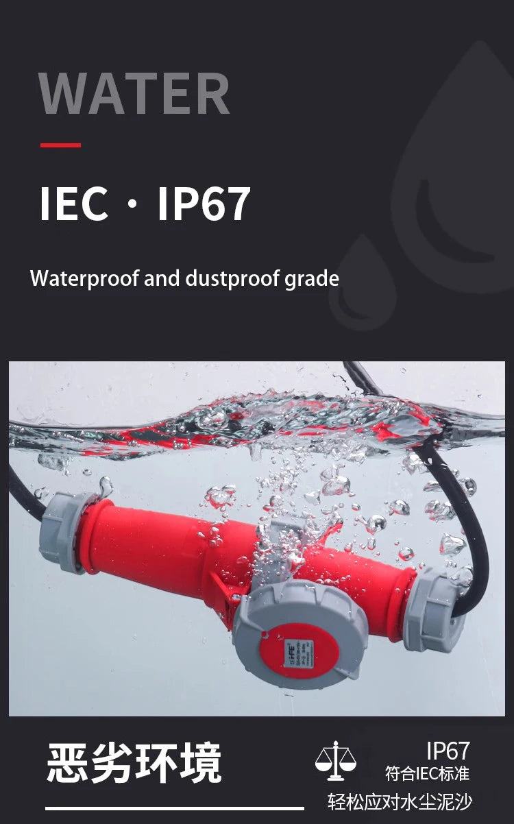Đầu Nối Công Nghiệp Chống Nước IP67 - Nylon Chịu Nhiệt - Daisan Mart