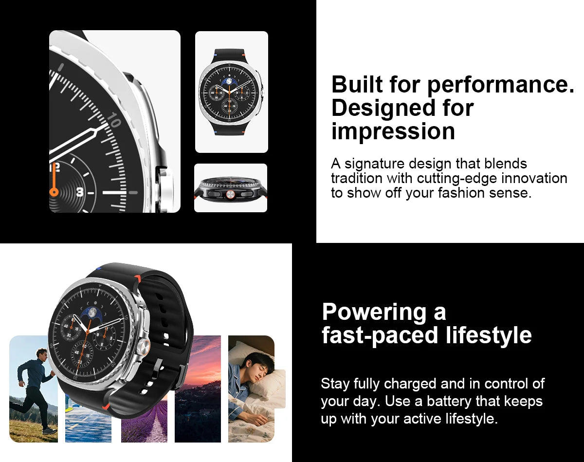 Đồng hồ thông minh 2025 Ultra Classic GPS IP68 AMOLED