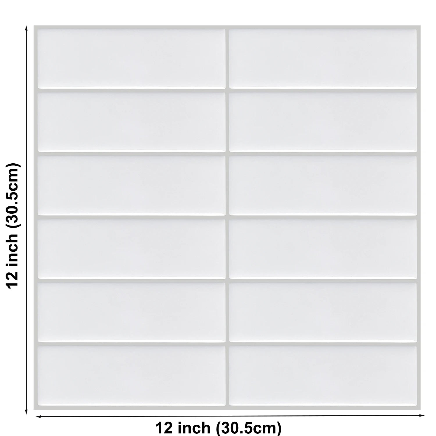 Peel and Stick Tiles Vinyl Wallpaper Self Adhesive Waterproof Wall Stickers for Home Decoration